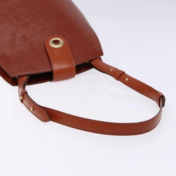 LOUIS VUITTON Epi Cluny Shoulder Bag Brown M52253 LV Auth 136260 - Picture 7 of 16